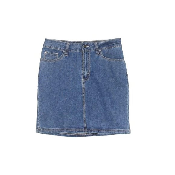 Lee | Skirts | Nwt Lee Denim Skort Denim Skirt With Built In Shorts Size 4  | Poshmark